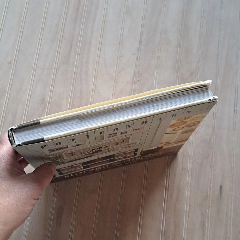 Pottery Barn Storage & Display Hardcover Coffee Table Book w/ Dust Jacket